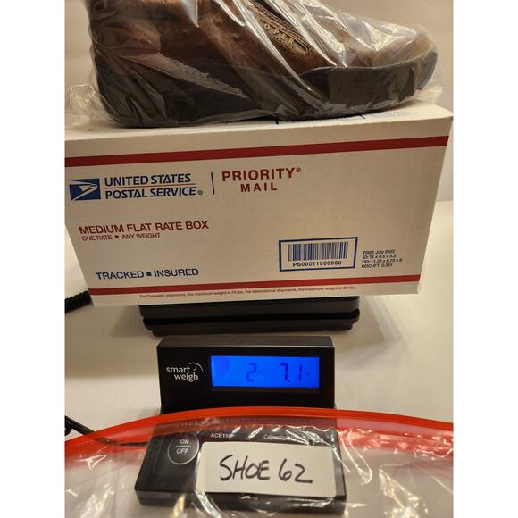 ROPER Performance Slip On Comfort Shoe Womens 7.5 Brown Leather Rugged Western - Picture 11 of 11